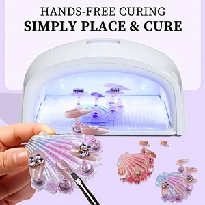 Aurora Shell Nail Tip Holder